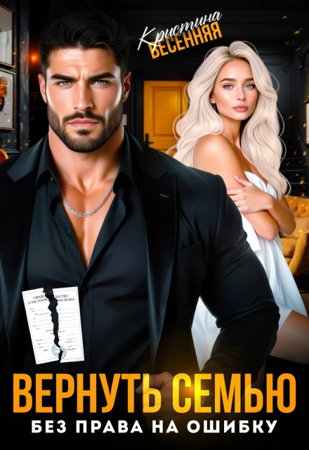 Читать онлайн «Вернуть семью. Без права на ошибку» Кристина Весенняя Читать онлайн «Вернуть семью. Без права на ошибку» Кристина Весенняя